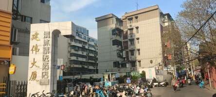 建伟大厦停车场