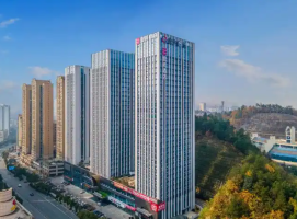 十堰全兴广场地库停车场