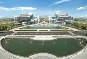 罗村新光源产业基地A区停车场