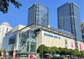 苏宁广场停车场