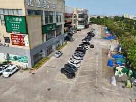 幸福美丽岛商业广场停车场